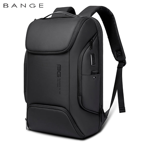 BANGE Laptop Business USB Charging Port Waterproof Moisture-Proof and Anti-Corrosion Men's and Women's Universal Backpack