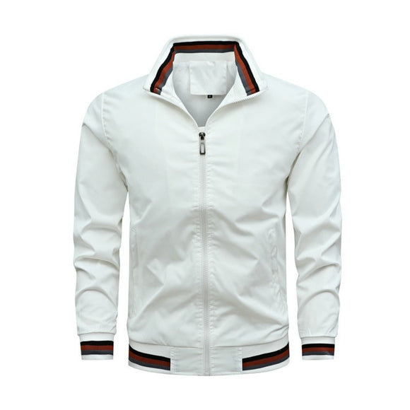 Men's Sports Outdoor Solid Color Casual Jacket