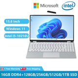 HL156T Intel Core I5 Gaming Laptop Windows 11 Notebooks Office Computer 15.6&quot; 1920*1080 16GB RAM 1TB Fingerprint Unlock Protable