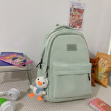 SEETIC High Quality Waterproof Nylon Women Backpack For Teenage Girl School Bag Korean Style College Student Bag Laptop Backpack