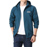 Ice Silk Hoodie Jacket Men Summer Lightweight Waterproof Quick Dry Skin Coat Casual Thin Breathable Outwear windbreaker M-5XL