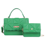 Women Fashion Chain Shoulder Crossbody Bags Composite Bags PU Leather Mini Messenger Bags Handbags Female Casual Shoulder Bags