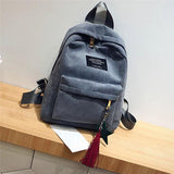 Multifunction Women Backpack Fashion Youth Korean Style Shoulder Bag Laptop Schoolbags For Teenager Girls Boys Travel 5 Color