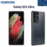 Samsung Galaxy S21 Ultra 5G Cellphone G998U1 S21U 6.8 Inch ROM 128GB OR 256GB RAM 12GB Snapdragon NFC Unlocked 5G SmartPhone
