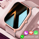 2023 New Bluetooth Answer Call Smart Watch Women Men Full Touch Dial Call Fitness Tracker IP67 Waterproof Smartwatch Woman+Box