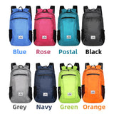 18L Portable Foldable Backpack Folding Mountaineering Bag Ultralight Outdoor Climbing Cycling Travel Knapsack Hiking Daypack