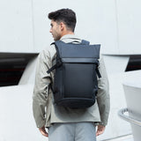 Mark Ryden Men 17 inch Laptop Backpack Multifunction Large Capacity Waterproof Backpacks Business Travel Bags USB Charge Mochila
