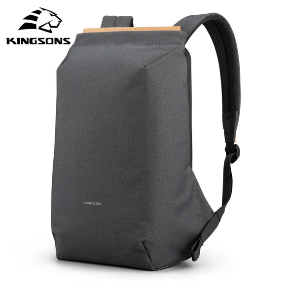 Kingsons 2020 New Anti-theft Men Backpack 180 Degree Open USB Charging Laptop Backpack 15.6 inch School Bags for Teenage Boys 배낭