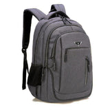 Large Capacity Men&#39;s Backpack Laptop 15.6 Oxford Solid Multifunctional School Bags Rucksack Travel Schoolbag Back Pack For Male