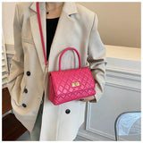 Women&#39;s Handbag Pu Leather Luxury Designer Female Tote Bags Shopping Single Shoulder Messenger Bag For Women 2022 Trend