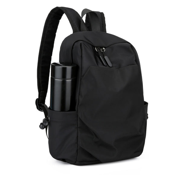 Small Men's Backpacks Nylon Mini Light Waterproof School Bag Fashion Women Shoulder Crossbody Bag Daypack for Sports Outdoor