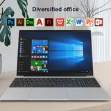 2023 Ultrathin Portable Laptops Netbook Notebooks Windows 11 15.6 inch Intel Celeron N5105 16GB DDR4 1TB WiFi HDMI USB Type-C