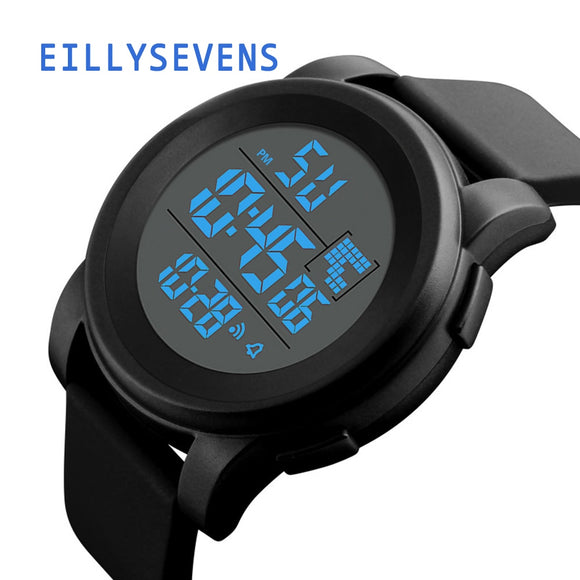 Men Digital Watches Military Sport Led Waterproof Electronic Watch For Student Silicone Strap Adjustable Smartwatch Reloj Hombre