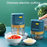 Electric Meat Grinder For kitchen mixer Garlic press Vegetable cutter Blender USB Gadgets Home Appliance Baby Food Processor
