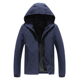 Jacket Men Fashion Casual Windbreaker Jacket Coat Men Spring and Autumn New Hot Outwear Stand Slim Military Embroidery