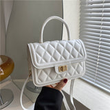 Women&#39;s Handbag Grid Pattern Luxury Designer Female Tote Bags Shopping Single Shoulder Messenger Bag For Women 2022 Trend