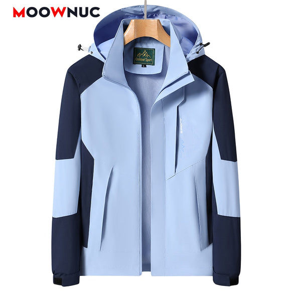 Men's Jacket Autumn Coats Male Windbreaker Overcoat 2022 New Outdoors Youth Windproof Hombre Casual Coveral Spring Brand MOOWNUC
