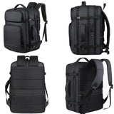 Expandable Men‘s 17 Inch Laptop Backpacks Waterproof Notebook Bag USB Schoolbag Sports Travel School Bag Pack Backpack For Male