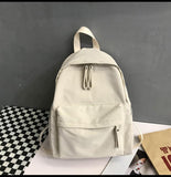 Female New Trend Backpack Casual Classical Women Backpack Fashion Women Shoulder Bag Solid Color School Bag For Teenage Girl