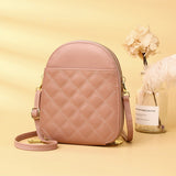 High Quality PU Leather Messenger Bag For Ladies Women Mobile Phone Shoulder Wallet Card Holder Coin Purse