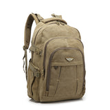 Vintage Canvas 17.3/15.6 inch Laptop Backpack Zipper Rucksacks Travel Shoulder Mochila Notebook Schoolbags College School Bags