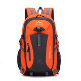 40L Large Capacity Backpack Nylon Waterproof Casual Outdoor Travel Backpack Hiking Camping Mountaineering Bag Youth Sports Bag