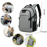 Hot selling! Business Backpack For Men 15.6 inch USB Charge Travel Notebook Laptop Backpacks   Fashion School Backpack For Male
