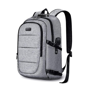 Laptop backpack men business waterproof backpack bag with USB port and lock use for work study travel