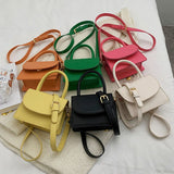 New Top Brand Handbags Mini PU leather Clutch Bag For Women Fashion Designer Crossbody Messenger Bag Solid Color Women Hand Bags