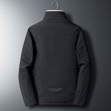 Men 2022 Winter Windproof Warm Thick Fleece Jacket Man Fashion Casual Solid Coats Autumn Brand Outwear Outdoor Classic Jacket