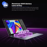 CHUWI HeroBook Pro 14.1&quot; FHD Display Intel Celeron N4020 Dual-core 6GB RAM 128GB ROM Windows 11 Laptop with Full Size Keyboard