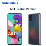 Samsung Galaxy A51 Global Version 6.5 Inches Unlocked Cellphone 4GB RAM 128GB ROM 48MP Quad Rear Camera NFC Android Smartphone