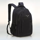 Large Capacity Men&#39;s Backpack Laptop 15.6 Oxford Solid Multifunctional School Bags Rucksack Travel Schoolbag Back Pack For Male