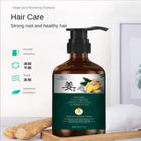 300ml Zhenxian Ginger Anti-hair Loss and Nourishing Shampoo for Hair Loss and Nourishing Polygonum Multiflorum Free Shipping