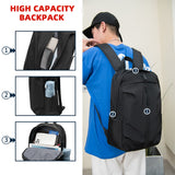 2022 Waterproof Packable Lightweight Luxury Business Shoulder Backpack Outdoor Travel Hiking Camping Bookbag Men Daypack Bag