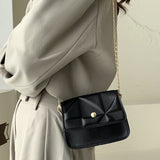 Women Fashion Chain Shoulder Crossbody Bags Composite Bags PU Leather Mini Messenger Bags Handbags Female Casual Shoulder Bags