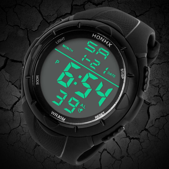 Watches Men 30m Waterproof Electronic Led Digital Watch Men Outdoor Mens Sports Wrist Watches Men Stopwatch Relojes Hombre