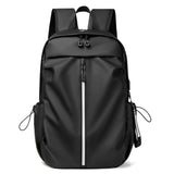 GNWXY Super Light Oxford Waterproof Travel Backpack Men Business Casual Laptop Backpack USB Charging School Backpacks Sports Bag