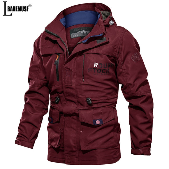 Men's 2022 Autumn Winter New Tactical Jacket Men Outdoor Camping Wear Resistant Coat Men Breathable Sweat Absorption Jackets Men