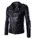 2022 spring new arrival coat Men Fashion Leather Jacket autumn Men&#39;s Long sleeve High Quality waterproof Jacket size M-4XL