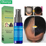 Ginger Andrea Hair Growth Essence Oil Fast Grow Dense Restoration Anti Hair Loss Product Sunburst Alopecia for Woman Man 30ml