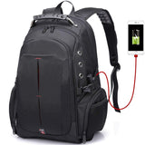 Men Women backpack 17inch laptop backpack USB charge waterproof 40L travel bag Rucksack schoolbag backpack for teens