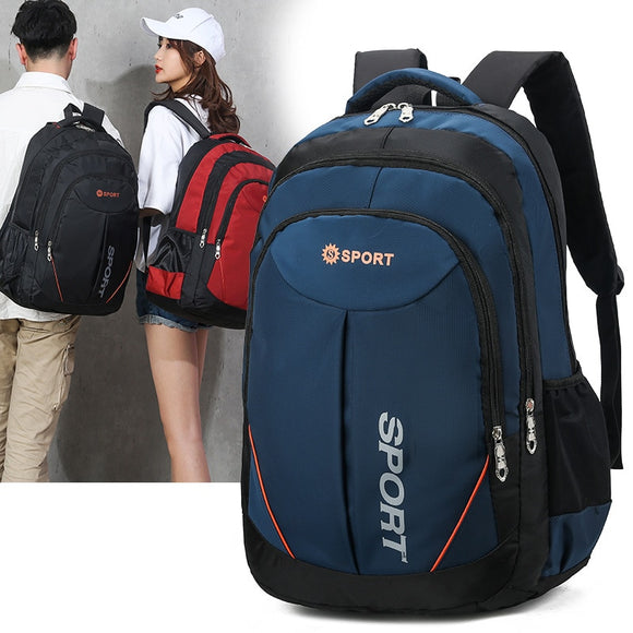 Men Women Backpack Oxford Fabric Computer Interlayer Work Travel Shoulder Bag Teenagers Boy Girl School Backpack Sport Knapsack