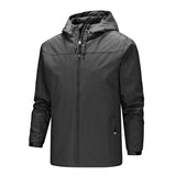 Men&#39;s Windbreaker Jackets Waterproof Military Hooded Wind Breaker Casual Coat Male Clothing Windproof Autumn Spring Outwear Men