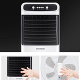 Hyundai Warm Air Conditioning Fan Electric Fan Household Cooling Fan Home Air Conditioning Fan Air Conditioner Mini Portable