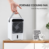 Mini Portable Air Conditioner Fan Air Cooler for Room Rapid Cooling Water Circulation Conditioning Cold Small Fan Dust Proof USB