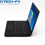 SSD 256/512GB 8G RAM Ultrabook CPU intel Quad Core Windows10 Business School Laptop Black Arabic AZERTY Spanish Russian Keyboard