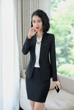 2018 Fashion Women Suit Long Sleeve Blazer+Elegant Pant 2 Pieces Suit Office Ladies Slim Work Wear Formal Clothes