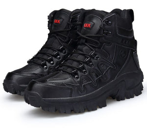 Winter Shoes Men Military Boots Special Force Leather Waterproof Desert Combat Army Shoes Mens Tactical Ankle Snow Boot Man