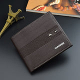 2019 New Fashion Men Wallets Small Wallet Men Money Purse Coin Bag Short Male Card Holder Thin Purses for Student Youth Wallet